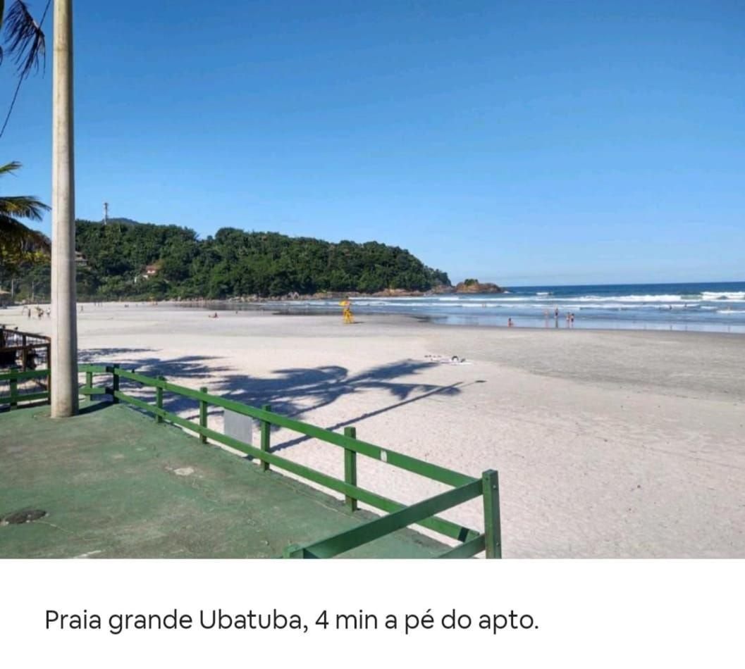 Apartmán Cantinho Do Aconchego Na Praia Grande Ubatuba Exteriér fotografie