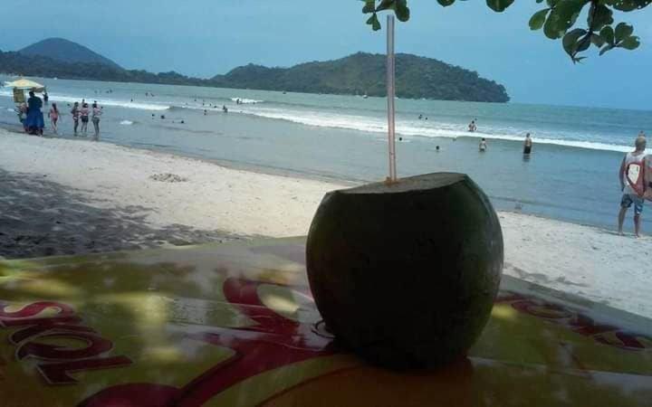 Apartmán Cantinho Do Aconchego Na Praia Grande Ubatuba Exteriér fotografie